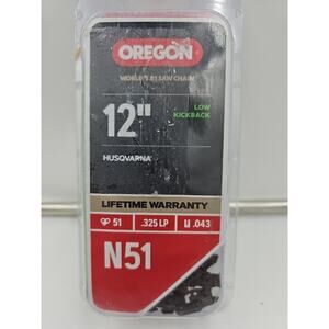 Oregon N51 Chainsaw Chain for 12 in. Bar Fits Husqvarna 540i XP , T540i XP